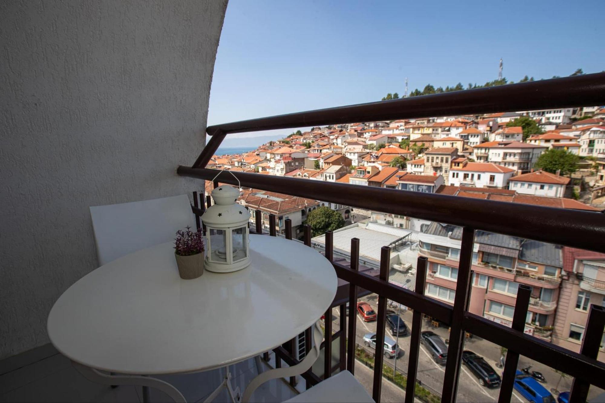 Apartamento View Double Balcony Center In Ohrid